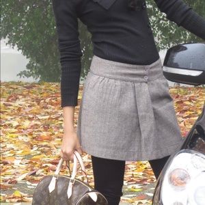 Smart Pleaded Miki Skirt (Length ~14in, Waist 26in)